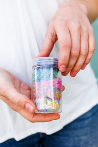 Speckled Multicolor Hair Tie Set