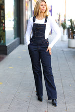 Judy Blue Dark Denim High Waist Wide Leg Overalls