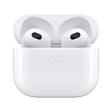 Apple AirPods (3rd Generation) Wireless Earbuds with Lightning Charging Case. Spatial Audio, Sweat and Water Resistant, Up to 30 Hours of Battery Life. Bluetooth Headphones for iPhone