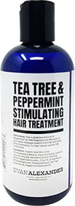 Evan Alexander Grooming MY Shampoo - Supports Hair Growth and Nourishes the Scalp with Peppermint Oil, Tea Tree Oil, Organic Aloe Vera - Vegan - 8 oz - Great Scent