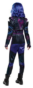 Disguise Disney Mal Descendants 3 Deluxe Girls' Costume, Purple, Medium (7-8)