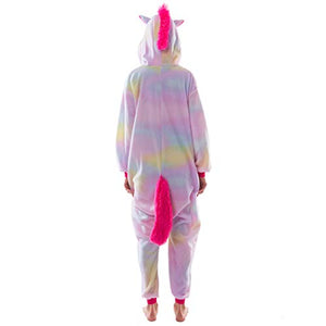 Spooktacular Creations Unicorn Onesie Costume Pajamas Adult (Large)