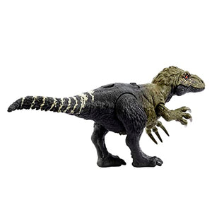 Jurassic World Dinosaur Toy Orkoraptor with Roar Sound & Attack Action, Wild Roar Posable Figure, Physical & Connected Digital Play