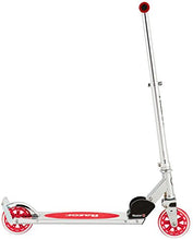 Razor A3 Kick Scooter for Kids - Larger Wheels, Front Suspension, Wheelie Bar, Lightweight, Foldable, and Adjustable Handlebars