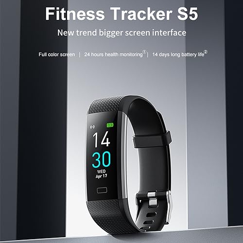 Fitness Tracker Heart Rate Blood Pressure Watch Blood Oxygen