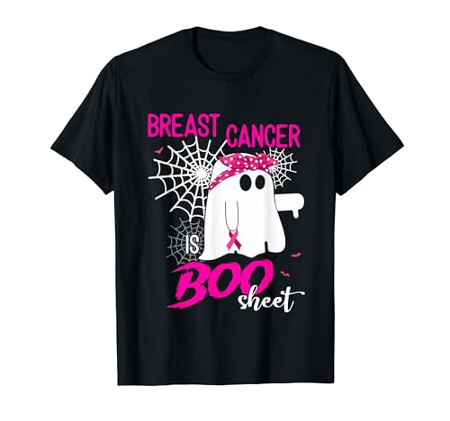 Breast Cancer Is Boo Sheet Breast Cancer Shirt Boo Halloween T-Shirt