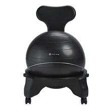 Gaiam Classic Chair Ball - Extra 52cm Balance Ball, Charcoal