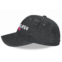 SHANVANKE Breast Cancer Gifts for Women, Breast Cancer Awareness Hat, Survive Pink Ribbon Hope Fight Faith Strength Courage Adjustable Cotton Baseball Cap