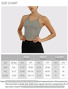 ODODOS Women's Crop Camisole 3-Pack Washed Seamless Rib-Knit Crop Tank –  Beauty and the Beat, LLC