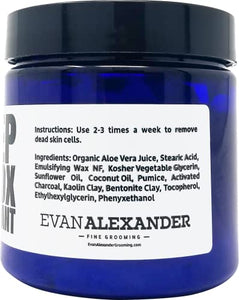 Evan Alexander Grooming MY Face Scrub - Exfoliating Men's Face Scrub - Helps Against Skin Irritation All-Natural Exfoliator Scrub with Pumice, Bentonite Clay and Kaolin Clay - 4 oz