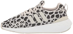 adidas Originals Women's Swift Run 22 Sneaker, Talc/Black/White, 8.5