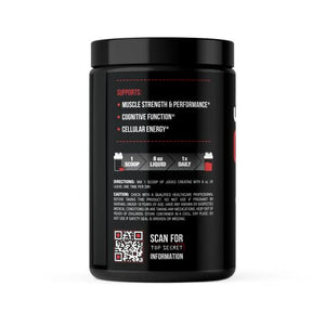 Jocko Fuel Creatine Monohydrate Powder - Creatine for Men & Women, Supplement for Athletic Performance & Muscle Health, 90 Servings 16 oz (Unflavored)