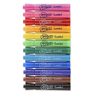 Mr. Sketch Chiseled Tip Marker, 22 Assorted Scented Markers