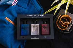 RawChemistry Pheromone Mens Cologne Gift Set - Set of 3 Colognes