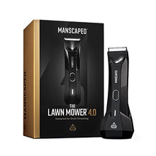 MANSCAPED® Electric Groin Hair Trimmer, The Lawn Mower™ 4.0, Replaceable SkinSafe™ Ceramic Blade Heads, Waterproof Wet/Dry Clippers, Rechargeable, Wireless Charging, Ultimate Male Hygiene Razor