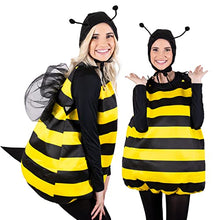 Kangaroo Bumble Bee Costume Adult with Head Piece - Halloween Costume for Women - Cute and Adjustable Halloween Costume for Girls - Fits Most Women for Theme or Costume Party (Only for Adults)