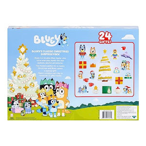 Bluey's Exclusive Advent Calendar Pack. Open the Packaging To Find A Bluey Surprise Each Day For 24 days Including Exclusive Figures! | Amazon Exclusive