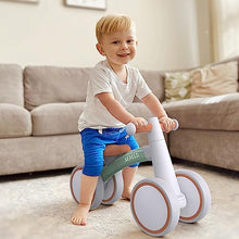 SEREED Baby Balance Bike for 1 Year Old Boys Girls 12-24 Month Toddler, 4 Wheels Toddler First Birthday Gifts