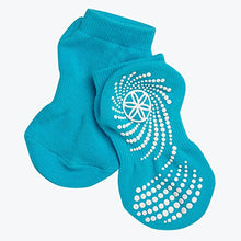 Gaiam Kids Yoga Socks (Pack of 2), Green/Blue