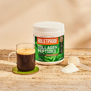 Bulletproof Collagen Protein Powder, Unflavored, Keto-Friendly, Paleo, Grass-fed Collagen, Amino Acid Building Blocks for High Performance (17.6 Ounce)