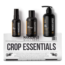 MANSCAPED® Crop Essentials, Male Care Hygiene Bundle, Includes Refined™ Body Wash, Crop Preserver™ Moisturizing Ball Deodorant, Crop Reviver™ Body Toner and Magic Mat™ Disposable Shaving Mats