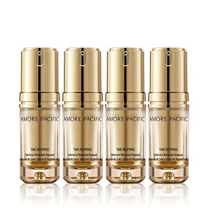 AMOREPACIFIC Time Response Skin Reserve Renewal Face Ampoule, 4 Count