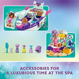 LEGO Gabby's Dollhouse Gabby & Mercat’s Ship & Spa 10786 Building Toy for Fans of The DreamWorks Animation Series, Boat Playset, Beauty Salon and Accessories for Imaginative Play for Kids Ages 4+