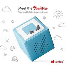 Toniebox Audio Player Starter Set with Playtime Puppy - Listen, Learn, and Play with One Huggable Little Box - Light Blue