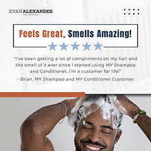 Evan Alexander Grooming MY Shampoo - Supports Hair Growth and Nourishes the Scalp with Peppermint Oil, Tea Tree Oil, Organic Aloe Vera - Vegan - 8 oz - Great Scent