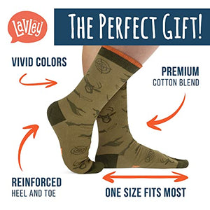 I'd Rather Be Hunting Socks for Men who Love to Hunt - Funny Gifts for Hunters