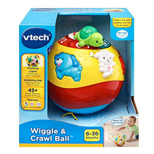 VTech Exercise & Fitness Wiggle and Crawl Ball,Multicolor