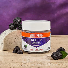 Bulletproof Sugar-Free BlackBerry Flavor Sleep Gummies, 60 Count, Keto Supplement for Sleep Support