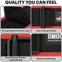 DMoose Auto Locking gym belts, Provides Lumbar Support & Stability, 4" Nylon weight belt lifting women with Adjustable Buckle, workout back belts for men