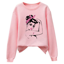 Pvkarhg My Orders Breast Cancer Awareness Shirts for Women Fashion Crewneck Sweatshirt Cute Pullover Long Sleeve Tshirts Dressy Casual Fall Clothes for Women 2023 Tops Pink XL