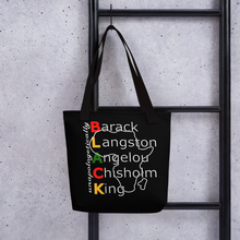 Purposely Black Tote bag